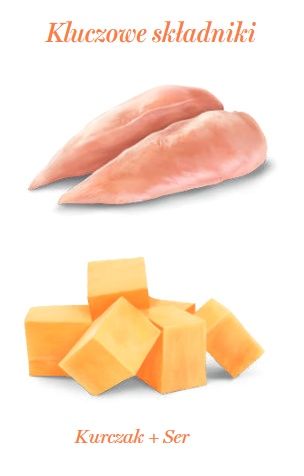 Amanova Cat Chicken & Cheese - Kurczak I Ser W Bulionie Puszka 70G [02] na Arena.pl