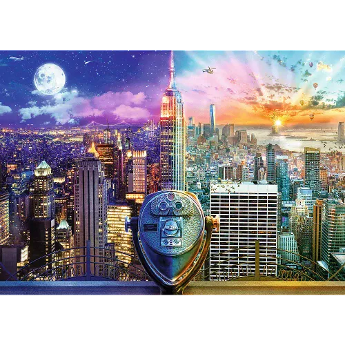 Puzzle 2 x 500 elementów. Wycieczka po Ameryce na Arena.pl