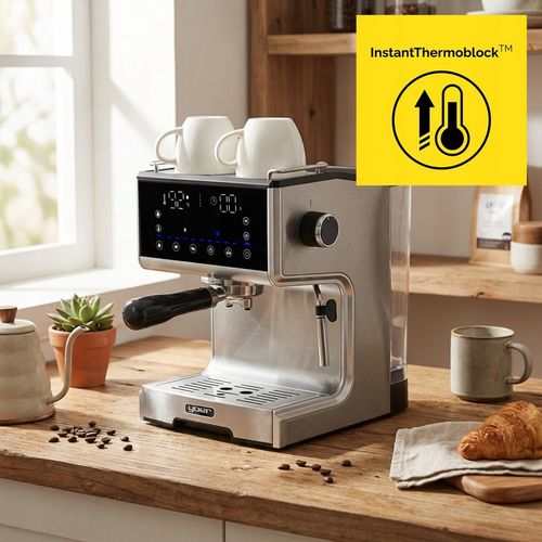 Ciśnieniowy ekspres kolbowy ze spieniaczem Yoer 1350 W 20 bar 15 kaw na Arena.pl