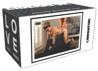 liberator steed b ławka do ćwiczeń z pasami i opaską, czarna, 92x61x46cm