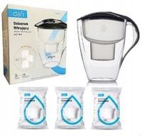 Dzbanek DAFI Astra Unimax 3l + 3 Filtry Dafi Kolor Czarny