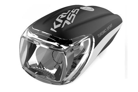 Lampa przednia KROSS TURISMO Sport akumulator 3W 150lm czarna