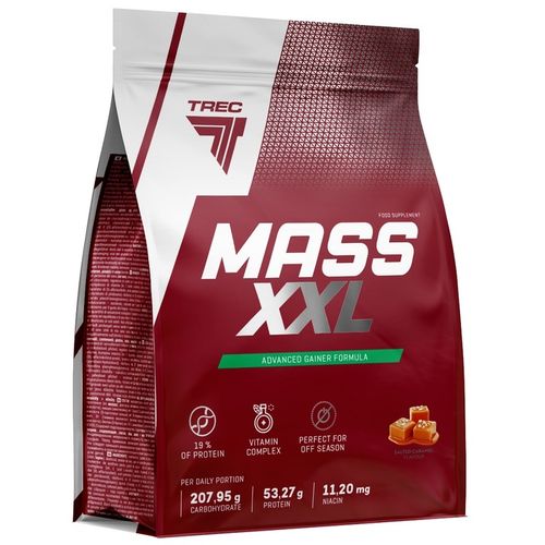 BIAŁKO GAINER Trec Mass XXL 4800g Mega Mutant Mass WĘGLOWODANY WIELKA PAKA na Arena.pl