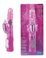 Butterfly Wibrator ze stymulatorem łechtaczki