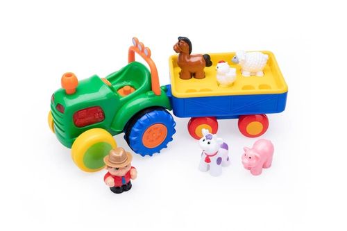 Traktor farmer Jeździ, gra, rymuje Dumel Discovery na Arena.pl