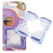 Dreambaby Zabezpiecznie, nakładka na rogi, kanty 4 sztuki