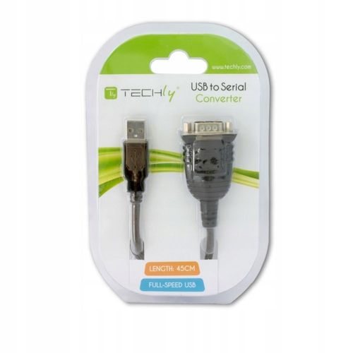 Kabel adapter Techly USB na port szeregowy RS232/COM/DB9 na Arena.pl