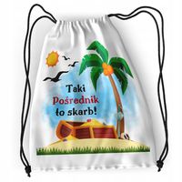 Plecak Sportowy Szkolny Pośrednika Worek Torba Z Nadrukiem Ze Zdjęciem