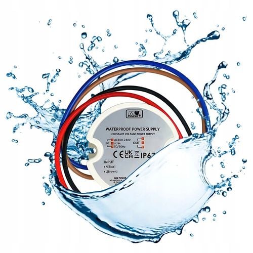 Zasilacz LED 12V Dopuszkowy Do Puszki Puszkowy 45W 3.75A DC Do Taśmy na Arena.pl