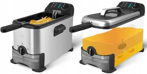 FRYTKOWNICA TRADYCYJNA OLEJOWA 3L FILTR OLEJU FRYTOWNICA TERMOSTAT na Arena.pl