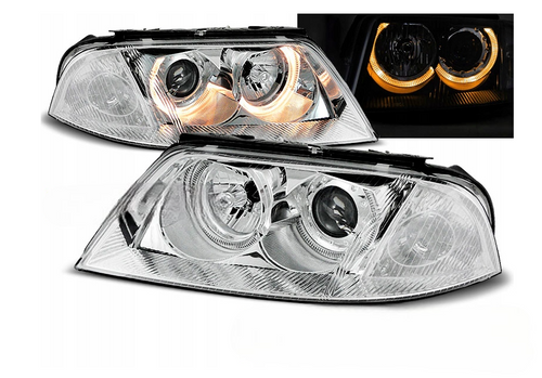 LAMPY REFLEKTORY DO VW PASSAT B5 FL 3BG Od 2000 DO 2005 Roku RINGI SOCZEWKI na Arena.pl