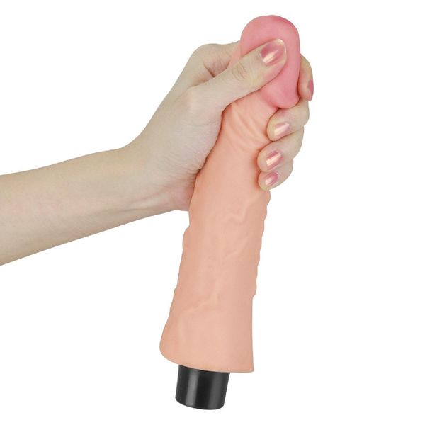 8"" Real Softee Vibrating Dildo zdjęcie 4