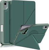 Etui iPad Mini 6 8.3 Smart Cover Wybudzanie Podstawka Ciemnozielone