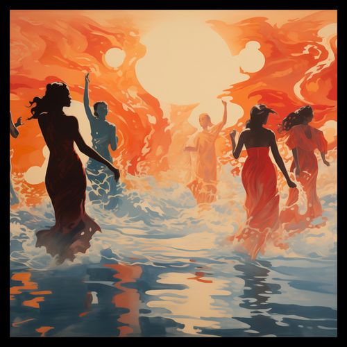 Plakat 50x50cm Taneczny Żar na Arena.pl