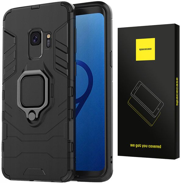 Spacecase X-Ring Galaxy S9 Czarny zdjęcie 1