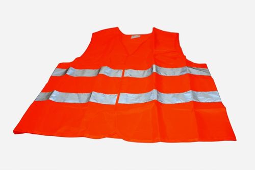 Kamizelki logo 100% poliester pomarańczowe 20 szt. na Arena.pl