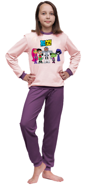 Piżama dziecięca Młodzi Tytani zdjęcie 2