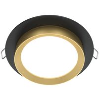 Okrągła lampa wpuszczana Hoop DL086-GX53-RD-BG oprawa złota