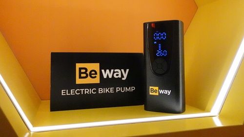 POMPKA ELEKTRYCZNA NAJMOCNIEJSZA 9000 mAh 150psi BEWAY DO ROWERU ROWEROWA na Arena.pl