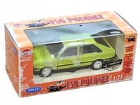 Auto FSO Polonez 1500 MR 1978 model w skali 1:24 Welly Nex zielony