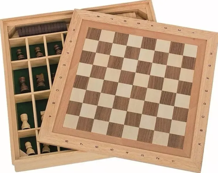 3w1 Szachy, warcaby i młynek zdjęcie 1