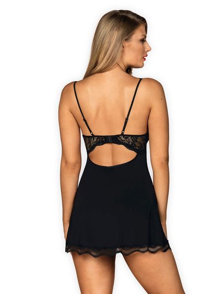 Komplet Babydoll Koszulka Stringi Obsessive L/Xl zdjęcie 2