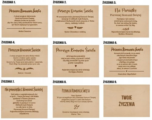 Prezent na KOMUNIE ŚWIĘTĄ pamiątka PUDEŁKO +GRAWER na Arena.pl