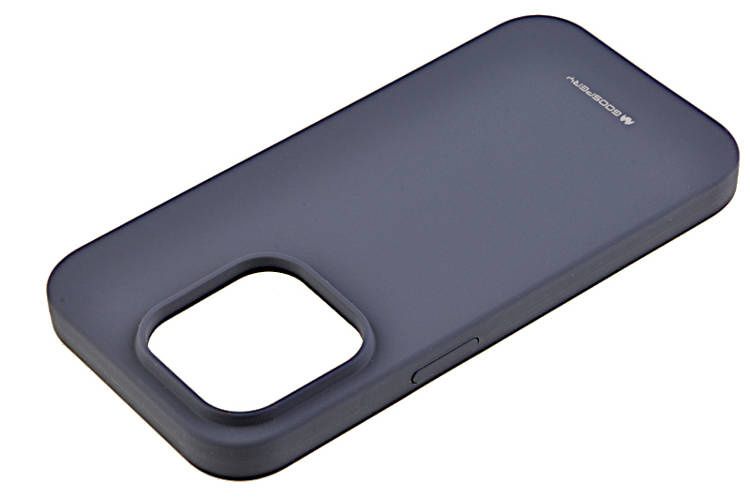 Etui Mercury Goospery Silicone do Apple iPhone 14 Pro Max granatowy zdjęcie 2