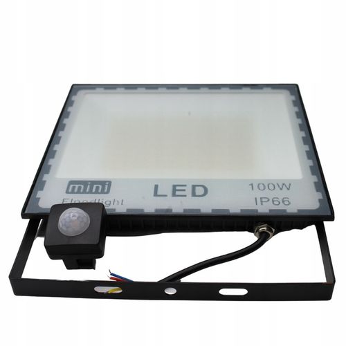 HALOGEN NAŚWIETLACZ LED LAMPA 100W CZUJNIK RUCHU na Arena.pl