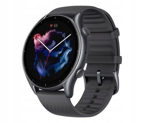 Smartwatch Huami Amazfit GTR 3 Thunder Black 5 ATM AMOLED SpO2 na Arena.pl