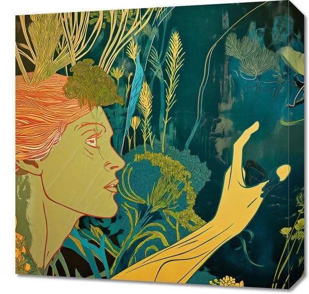 Obraz 50x50cm Wezwanie do Flory zdjęcie 1