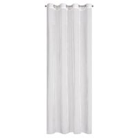 Firana na przelotkach striktura siatki MAJA 140X260 biała