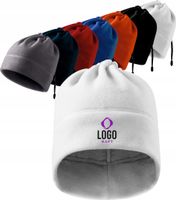 CZAPKA Z NADRUKIEM HAFTEM LOGO 10 SZT