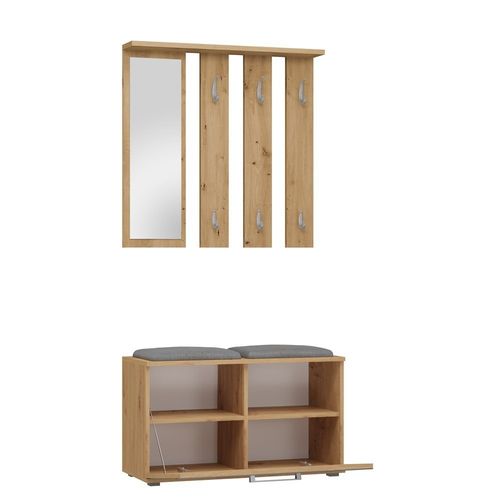 GARDEROBA OPAL II - DĄB ARTISAN na Arena.pl