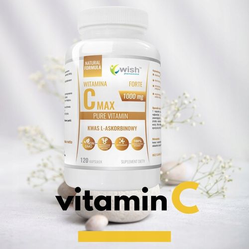 WITAMINA C 1000mg KWAS L-ASKORBINOWY 120szt OKAZJA na Arena.pl