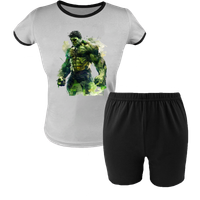 Krótka Piżama dziecięca Incredible Hulk