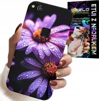 ETUI DO HUAWEI P9 LITE 2016 - RÓŻOWA STOKROTKA KWIATY POKROWIEC CASE