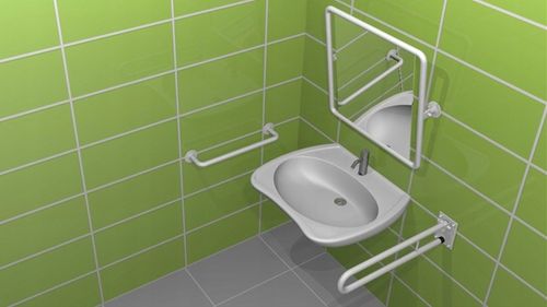 Uchwyt prosty 40 cm dla niepełnosprawnych Produkt Polski Certyfikat na Arena.pl