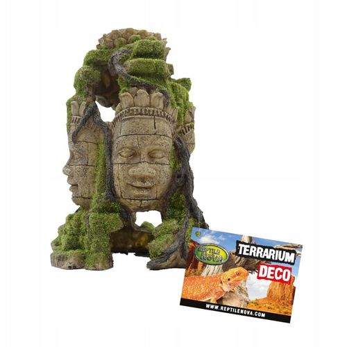 Reptile Nova Dekoracja do terrarium 18x15x25cm Posąg aztecki na Arena.pl