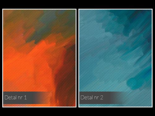 01201 Obraz na płótnie PŁOMIENIE ABSTRAKCJA na Arena.pl