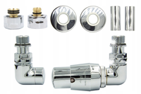 ZESTAW TERMOSTATYCZNY VISION PRAWY DO PEX 16MM CHROM VARIO-TERM