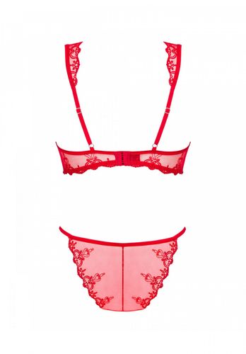 bielizna lonesia komplet 2 częściowy czerwony l/xl na Arena.pl