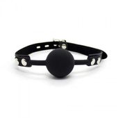 knebel-ball gag + block (nero)