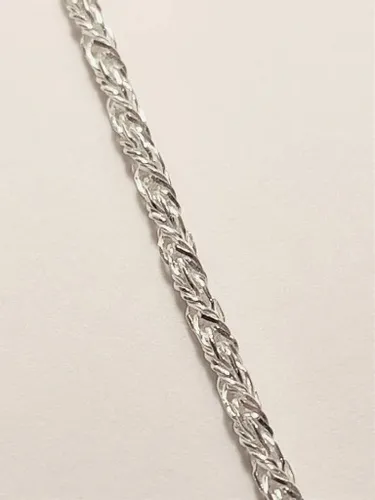 ŁAŃCUSZEK SREBRNY LISI OGON KRĘCONY 50 CM 1,9 mm na Arena.pl