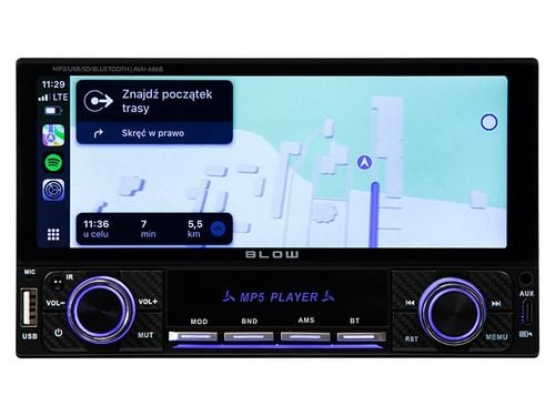RADIO SAMOCHODOWE 2DIN 7 CALI DOTYKOWE USB-C BLUETOOTH CARPLAY ANDROID AUTO na Arena.pl