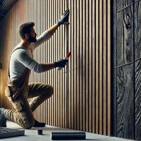 Lamele na Płycie Ścienne 135x46 Panele Dekoracyjne PREMIUM DĄB Różne Kolory