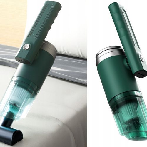 ODKURZACZ BEZPRZEWODOWY SAMOCHODOWY RĘCZNY 120W AKUMULATOROWY DO AUTA DOMU na Arena.pl