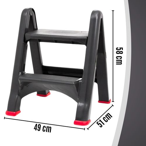 Taboret odcienie szarości 58 cm na Arena.pl