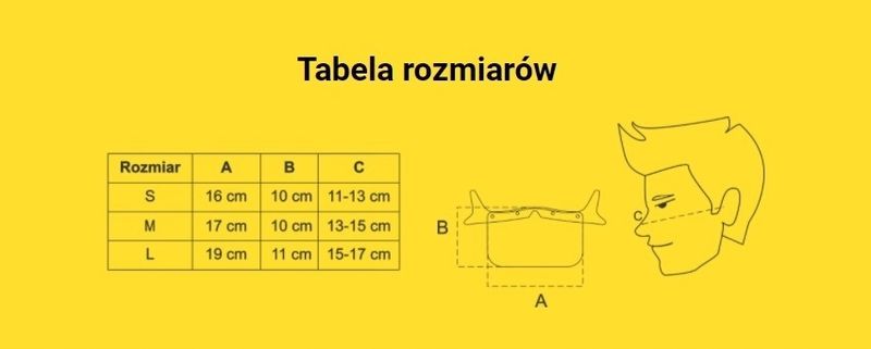 PRZYŁBICA Minishield / Hilfitec / Biała S zdjęcie 14