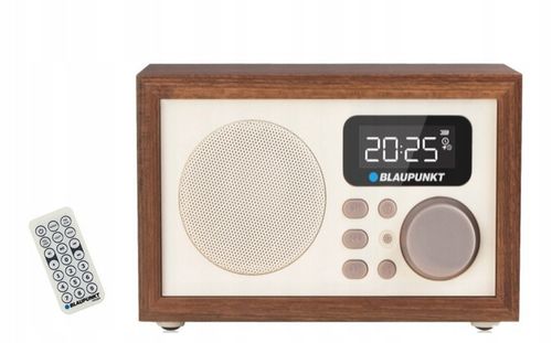 Radioodtwarzacz Blaupunkt FM MP3 microSD USB AUX HR5BR brązowy na Arena.pl